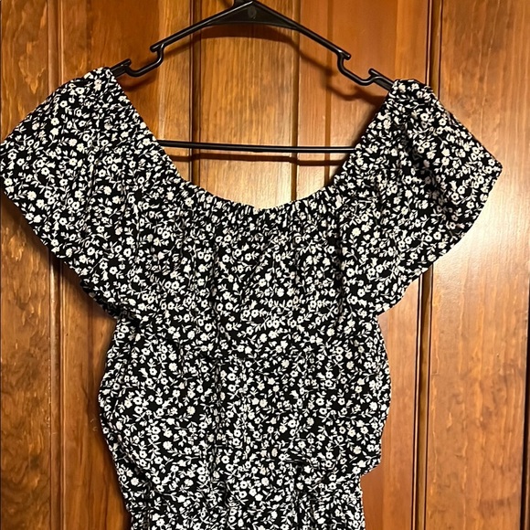 Premier Black and White Casual Maxi Sundress - Picture 7 of 8